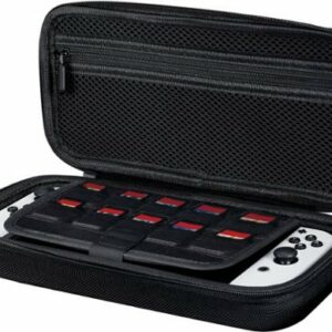 Insignia™ - Universal Go Case + for Switch and Switch OLED - Black