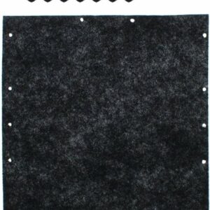 Zephyr - Charcoal Filter Replacement for Range Hoods - Black