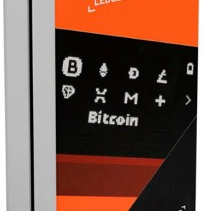 Ledger - Nano X Crypto Hardware Wallet - Bluetooth - Onyx Black