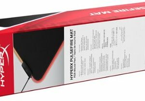 HyperX - Pulsefire 4S7T2AA Gaming Mouse Pad with RGB Lighting and Touch Sensor (XLarge) - Black