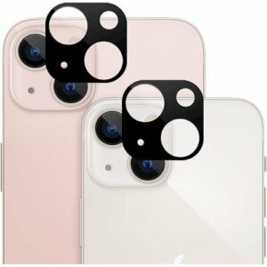 SaharaCase - ZeroDamage HD Flexible Glass Camera Lens Protector for Apple iPhone 13 (2-Pack) - Clear