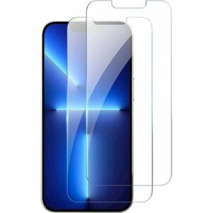 SaharaCase - ZeroDamage Ultra Strong Tempered Glass Screen Protector for Apple® iPhone® 13 Pro (2-Pack) - Clear