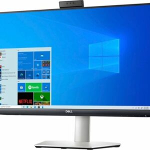 Dell - 24" IPS LED FHD FreeSync Compatible Monitor (DisplayPort, HDMI, USB) - Silver