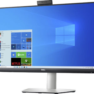 Dell - 24" IPS LED FHD FreeSync Compatible Monitor (DisplayPort, HDMI, USB) - Silver