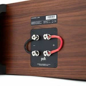 Polk Audio - Legend L400 Center Channel Speaker - Brown Walnut