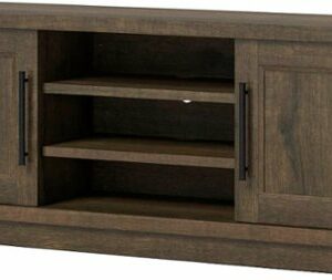 Whalen Furniture - TV Console for Most TVs up to 75" - Brown