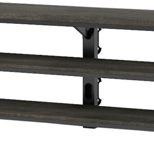 Whalen Furniture - TV Stand for Most TVs Up to 70" - gray