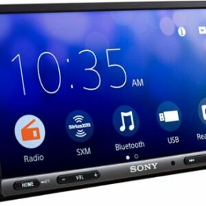 Sony - 6.95" Android Auto and Apple CarPlay Bluetooth Digital Media Receiver - Black