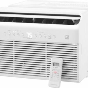 Insignia™ - 350 Sq. Ft. 8,000 BTU U-Shaped Window Air Conditioner - White