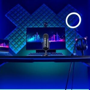 Razer - Seiren V2 Pro Professional-grade USB Microphone