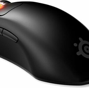 SteelSeries - Prime Esport Mini Lightweight Wireless Optical Gaming Mouse With Over 100 Hour Battery Life - Black