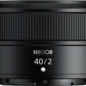 NIKKOR Z 40mm f/2 Standard Prime Lens for Nikon Z Cameras - Black