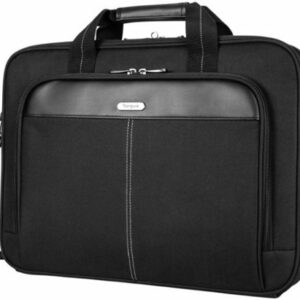 Targus - Classic Slim Briefcase for 15.6 Laptops - Black