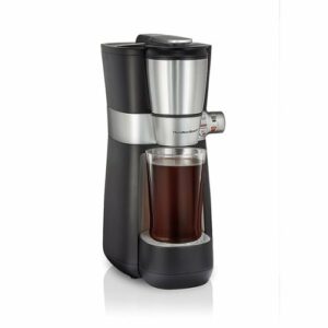 Hamilton Beach - Convenient Craft  Single Serve Rapid Cold Brew & Hot Coffee  Brewer - BLACK