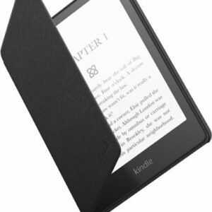 Amazon - Kindle Paperwhite Leather Case (11th Generation-2021) - Black