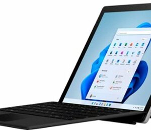 Microsoft - Surface Pro 7+ - 12.3” Touch-Screen - Intel Core i3 - 8GB Memory - 128GB SSD with Black Type Cover - Platinum