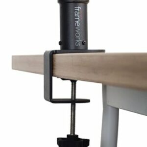 Gator Frameworks - Clamp-On Studio Monitor Stand - Black