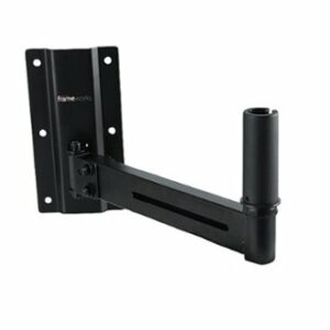 Gator Frameworks - Wall Mount Speaker Stands - Black