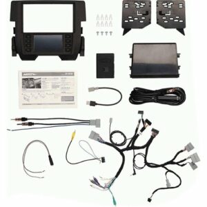 Metra - Dash Kit for Select 2016-2021 Honda Civic - Matte Black