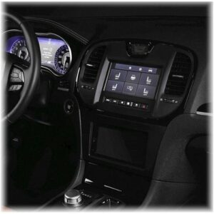 Metra - Dash Kit for Select Chrysler Vehicles - Matte Black