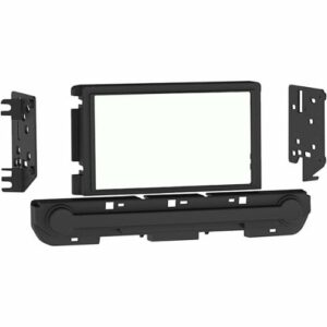 Metra - Dash Kit for Select 2019-2020 Hyundai Elantra DIN DDIN - Matte Black