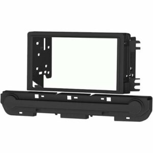 Metra - Dash Kit for Select 2019-2020 Hyundai Elantra DIN DDIN - Matte Black