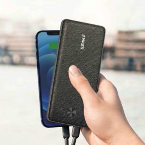 Anker - PowerCore III Sense 20K mAh 20W PD USB-C Portable Battery Charger - Black