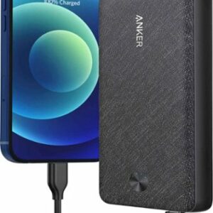 Anker - PowerCore III Sense 20K mAh 20W PD USB-C Portable Battery Charger - Black