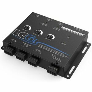 AudioControl - 6-Channel Active Line Output Converter with Summing - Black