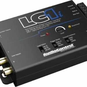 AudioControl - 2-Channel Active Line Output Converter and Line Driver - Black