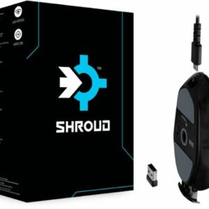 Logitech - G303 Shroud Edition Lightweight Wireless Optical Gaming Mouse with 25K HERO sensor - Black