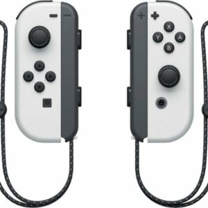 Nintendo - Geek Squad Certified Refurbished Switch – OLED Model w/ White Joy-Con - White