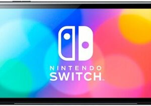 Nintendo - Geek Squad Certified Refurbished Switch – OLED Model w/ Neon Red & Neon Blue Joy-Con