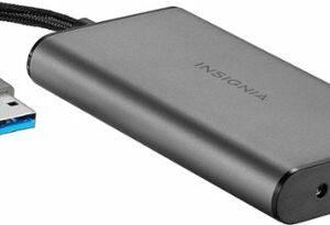 Insignia™ - USB to VGA Adapter - Black