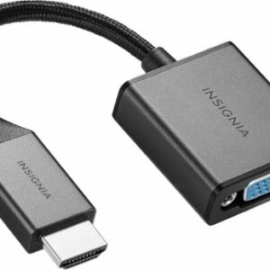 Insignia™ - HDMI to VGA Adapter - Cool gray