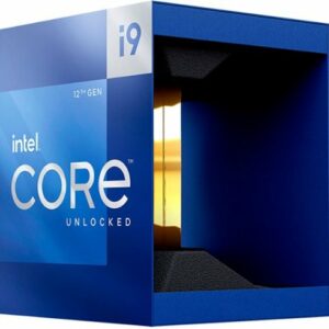 Intel - Core i9-12900K Desktop Processor 16 (8P+8E) Cores up to 5.2 GHz Unlocked  LGA1700 600 Series Chipset 125W - Grey/Black/Gold