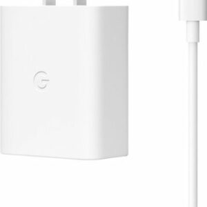 Google - 30W USB-C Charger and Cable - Clearly White