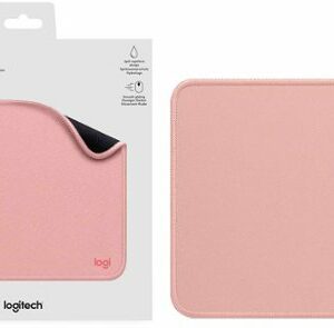 Logitech - Mouse Pad Studio Series with Spill-Resistant Surface (Medium) - Darker Rose