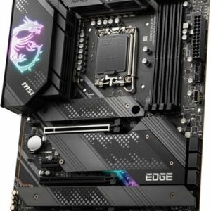 MSI - MPG Z690 EDGE WIFI DDR4 Socket LGA 1700 USB 3.2 Intel Motherboard - Black