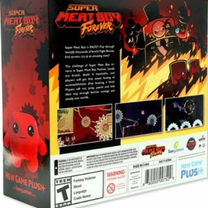 Super Meat Boy Forever - Physical Game Not Included!  Includes Plush + Digital Game Code - Nintendo Switch