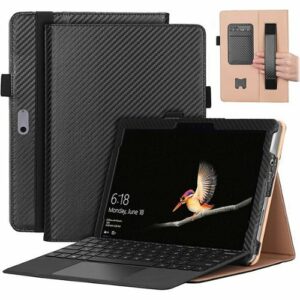 SaharaCase - Bi-Fold Folio Case for Microsoft Surface Go 4 and Surface Go 3 - Black