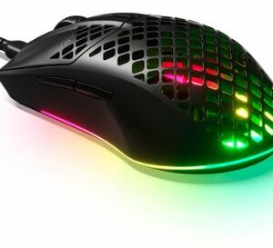 SteelSeries - Aerox 3 Super Light Honeycomb Wired RGB Optical Gaming Mouse - Onyx