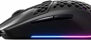 SteelSeries - Aerox 3 Super Light Honeycomb Wired RGB Optical Gaming Mouse - Onyx