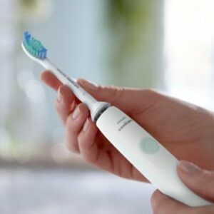 Philips Sonicare - 2100 Power Toothbrush, Rechargeable Electric Toothbrush - White Mint