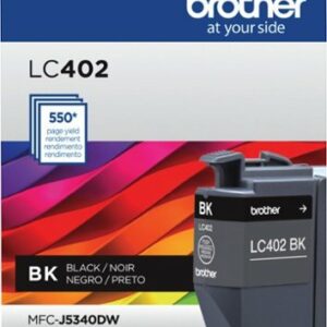 Brother - LC402BK Standard Yield Ink Cartridge - Black