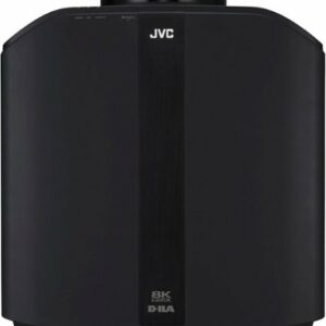 JVC DLA-NZ9 D-ILA Laser Projector, 3000 Lumen,100K:1 Native Contrast, 8K/60P, 4K/120P HDMI Inputs, 100 mm All Glass Lens - Black