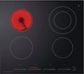 Fisher & Paykel - 24" Built-In Electric Ceramic Cooktop with 4 Burners - Black