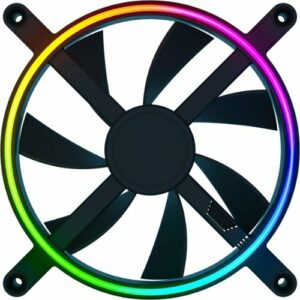 Razer - Kunai Chroma RGB 140MM LED PWM Performance Fan - 1 Fan - Black