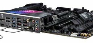 ASUS - ROG STRIX Z690-E GAMING WIFI Socket LGA 1700 USB 3.2 Intel Motherboard - Black