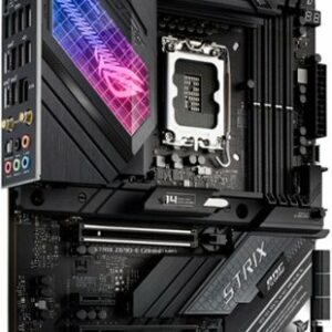 ASUS - ROG STRIX Z690-E GAMING WIFI Socket LGA 1700 USB 3.2 Intel Motherboard - Black